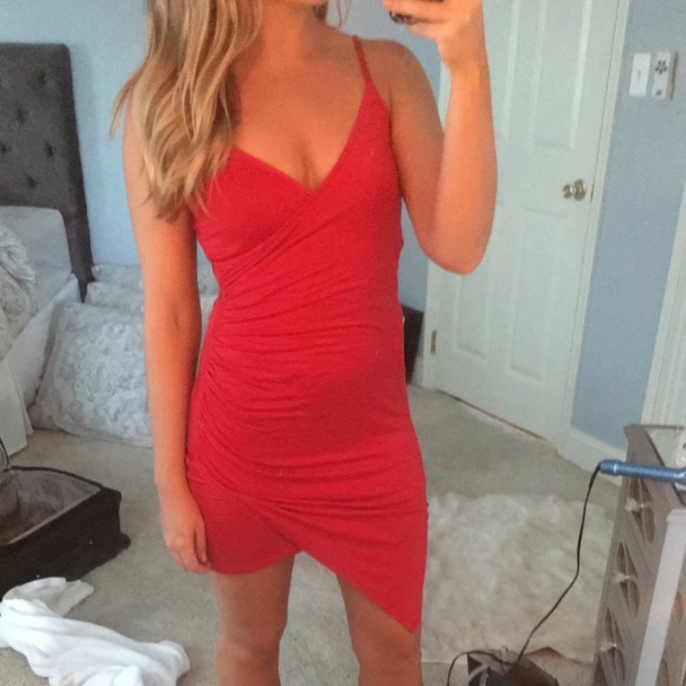 CLAYTON Red Dress